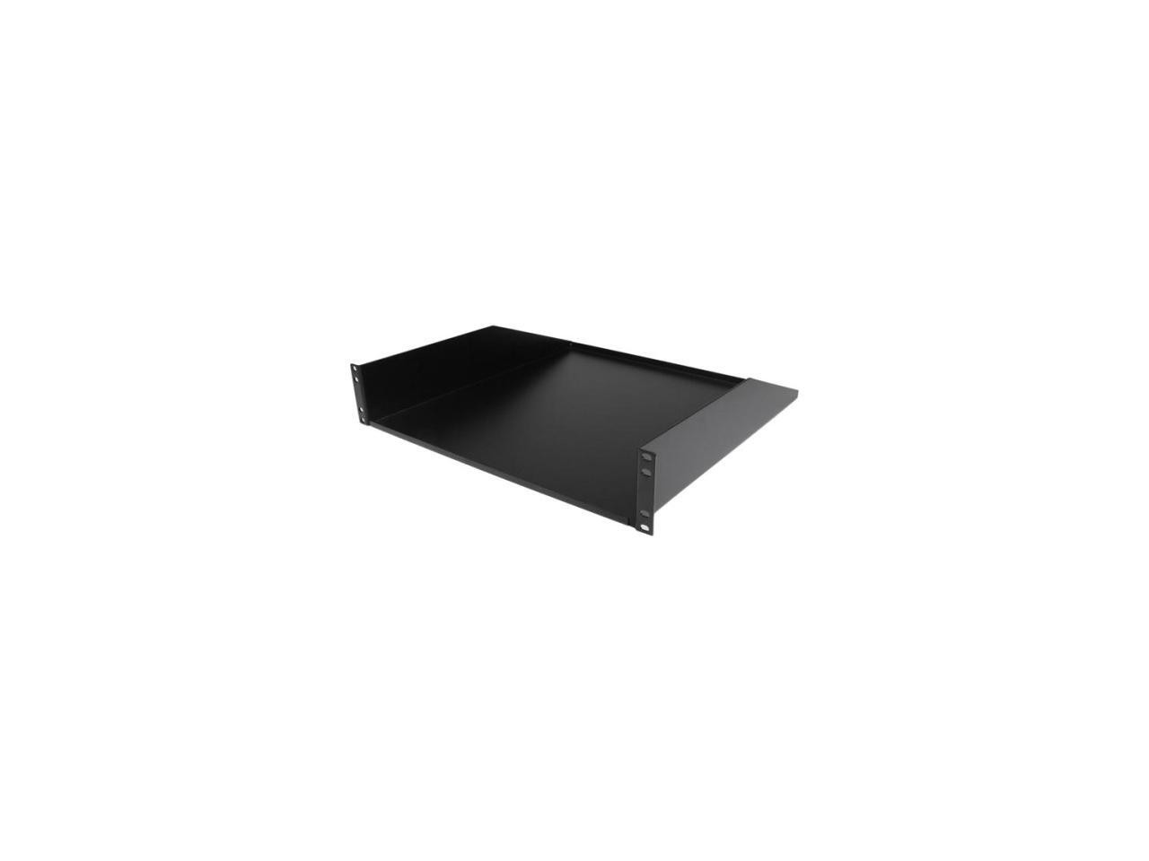 StarTech.com 1U Rack Mount Cantilever Shelf - Heavy Duty Fixed Server Rack Cabin