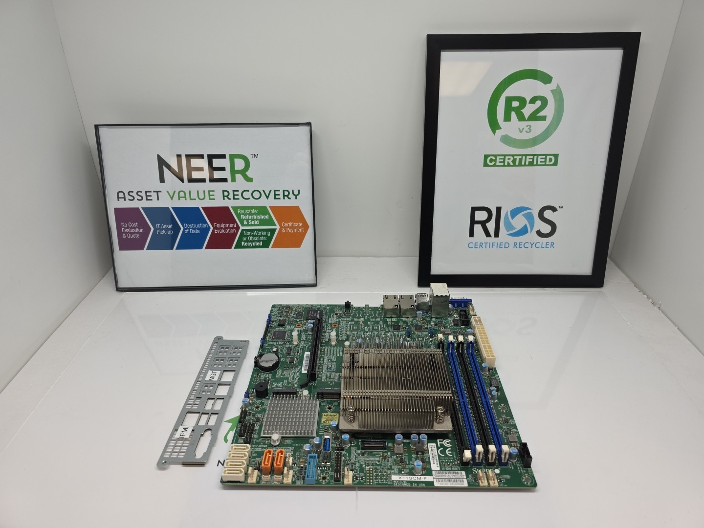Supermicro X11SCM-F Intel Xeon E Series UDIMM DDR4 Micro ATX Motherboard
