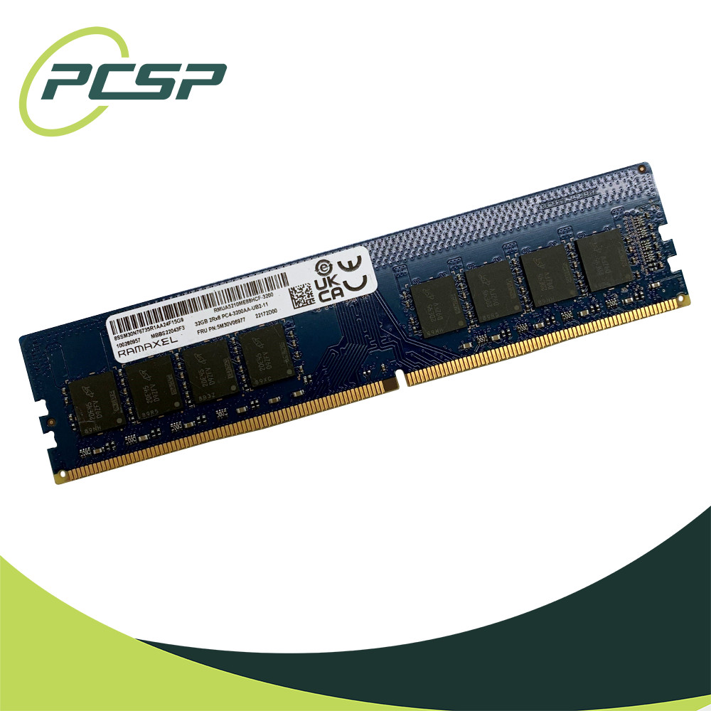 RAMAXEL 32GB PC4-3200AA-U 2Rx8 DDR4 Unbuffered UDIMM Memory RMUA210ME88HCF-3200