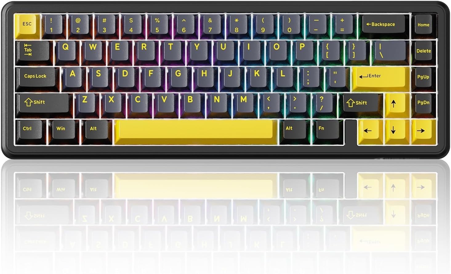 ATTACK SHARK X65 65% Wired Gaming Keyboard with Magnetic Switch, 8000Hz Polling
