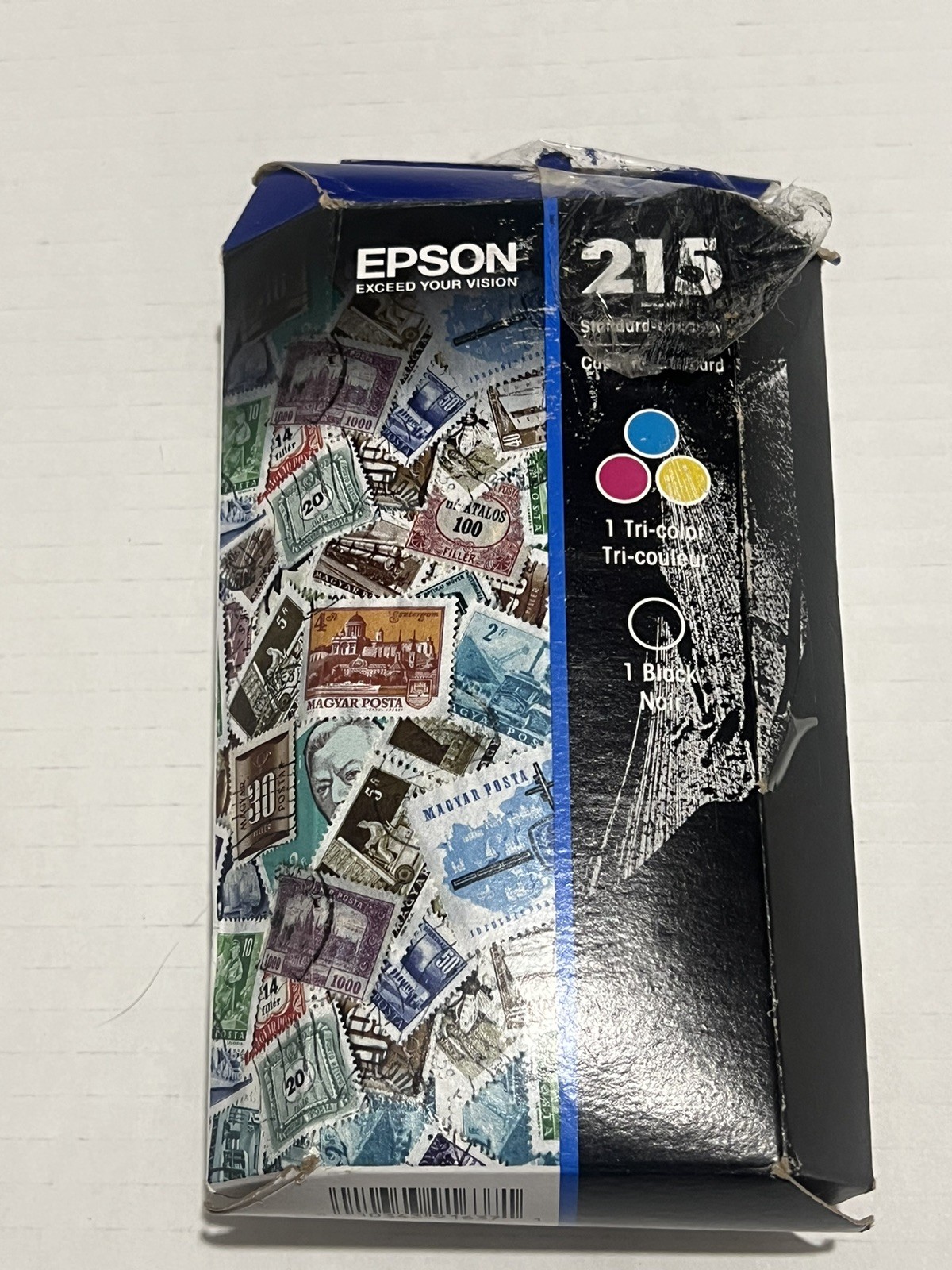 Epson 215 Ink Cartridges Combo Pack Standard Capacity Black & Color BB 12/27