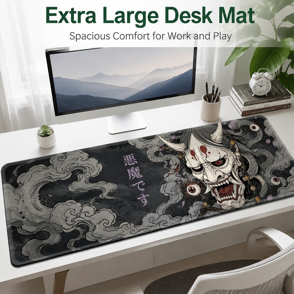[ Class] 2D Flat Super Big Large Gaming Mouse Pad, Desktop Decoration Desk Pad
