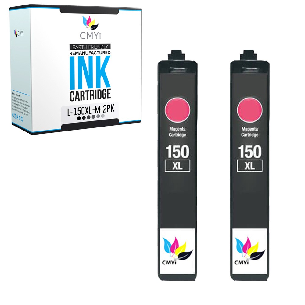 CMYi 2-Pack Replacement 150XLM Ink Cartridge for Lexmark Pro715 Pro915 S315 S415