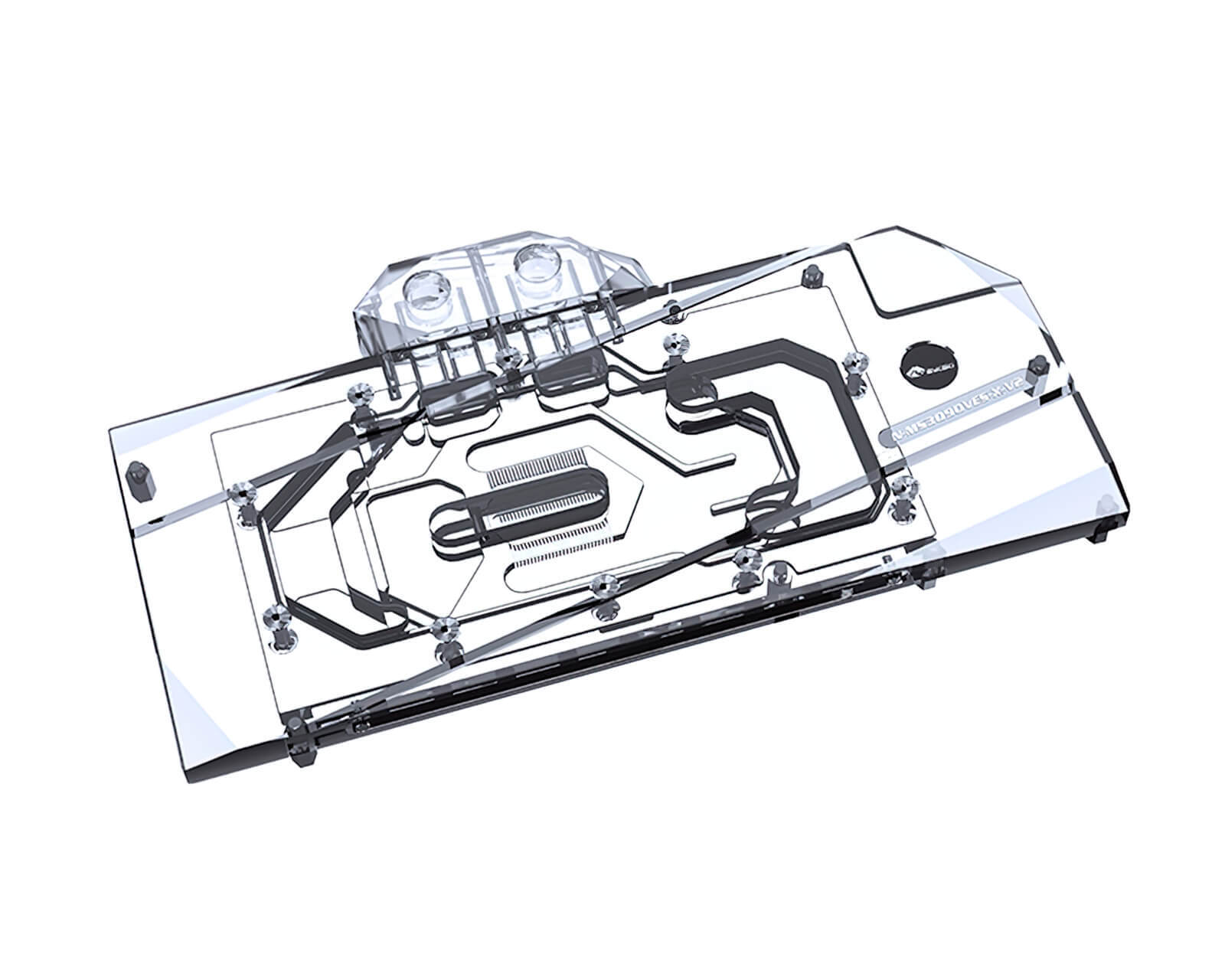 Bykski Full Coverage GPU Water Block and Backplate for MSI RTX 3090 VENTUS