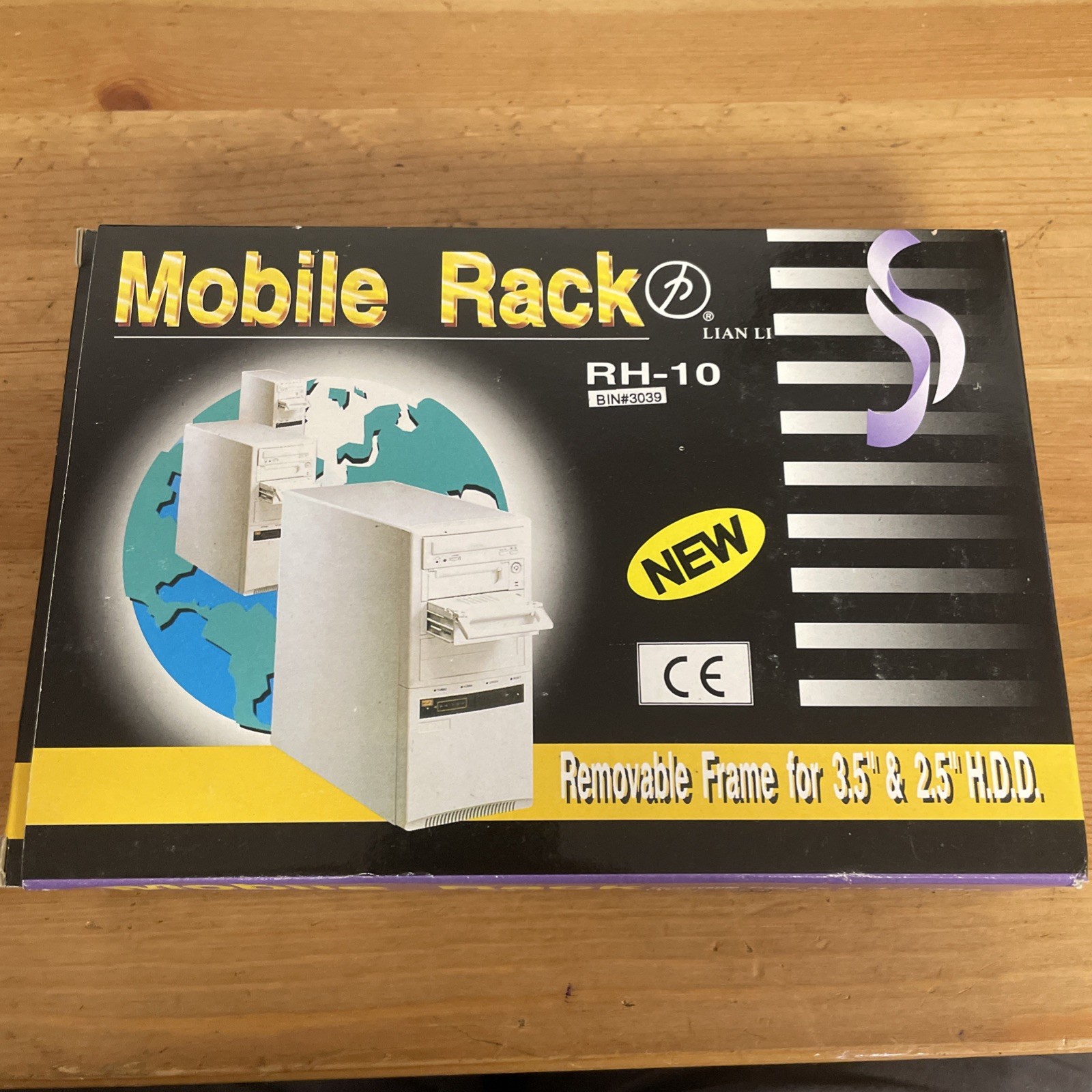 Mobile Rack RH-10 Renovable 3.5” & 2.5” HDD Apple, IBM, & Windows