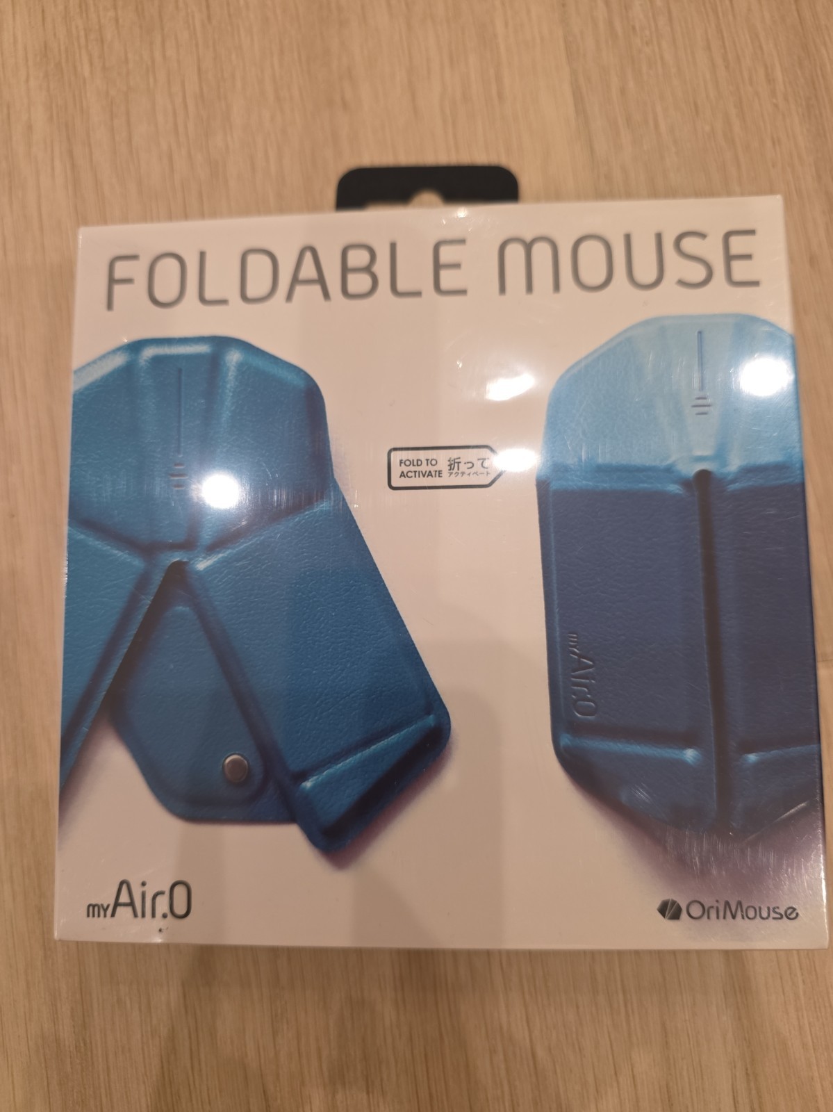 Mouse Origami Portable Mouse Wireless Compact OriMouse Blue myAir.0