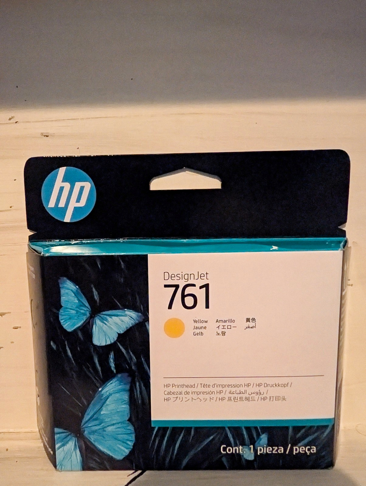 HP Genuine CH645A Yellow Inkjet Printhead for DesignJet 761 Printer