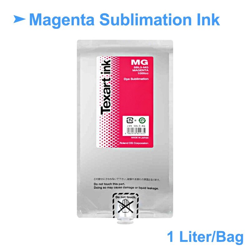 1000ML SBL3 Dye Sublimation Ink Bag For Roland RT-640 XT-640 Printer