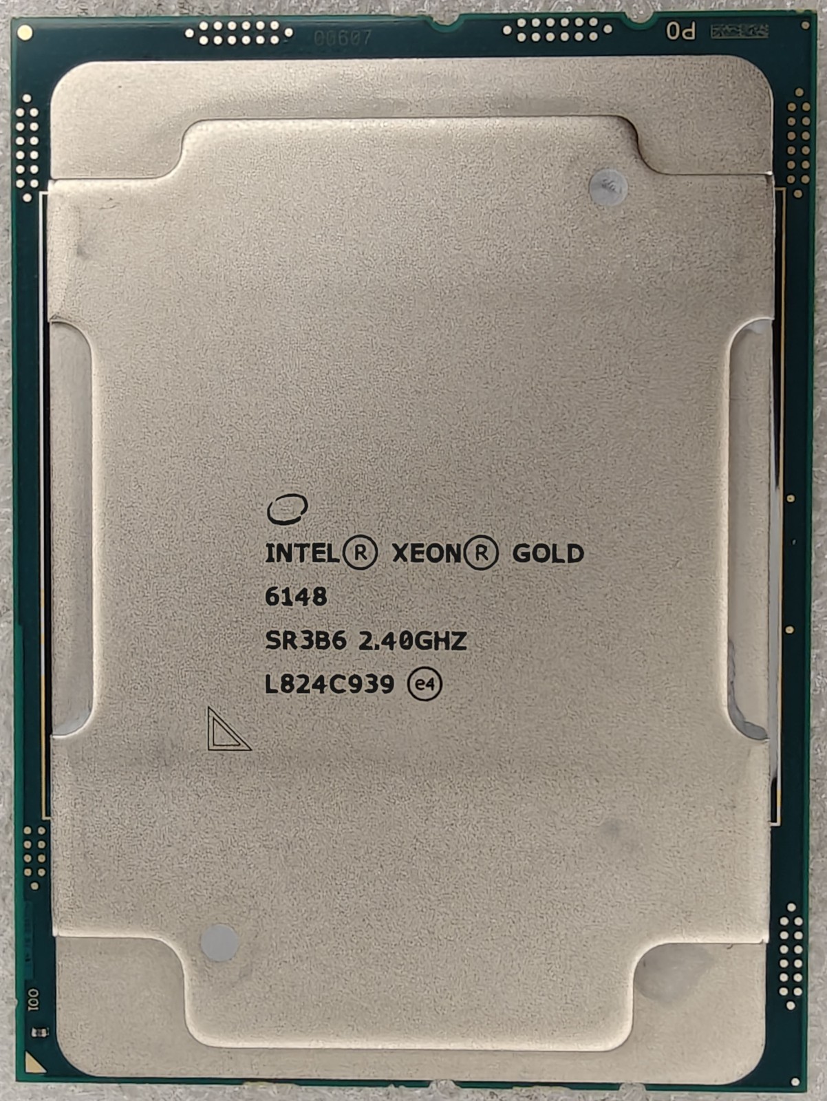 Intel Xeon Gold 6148 SR3B6 20-Core 2.40GHz LGA3647 Server CPU 27.5MB 150W