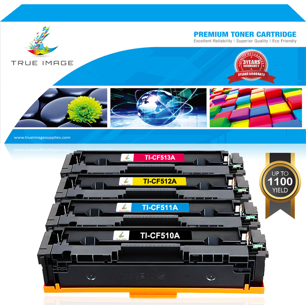 4x Toner Compatible For HP CF510A 204A Color Laserjet Pro MFP M180nw M181f M154a