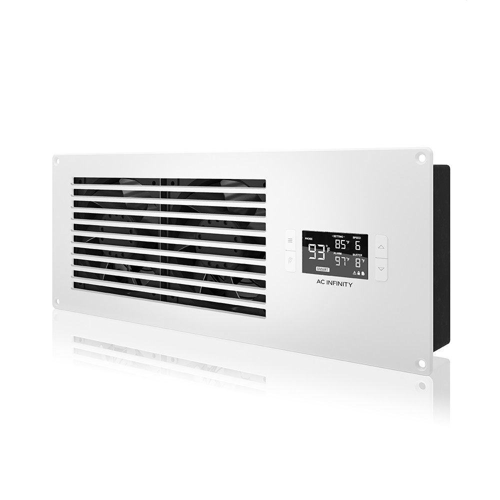 AIRFRAME T7-N, Cooling Fan System 17" Intake, for AV Equipment Rooms & Closets