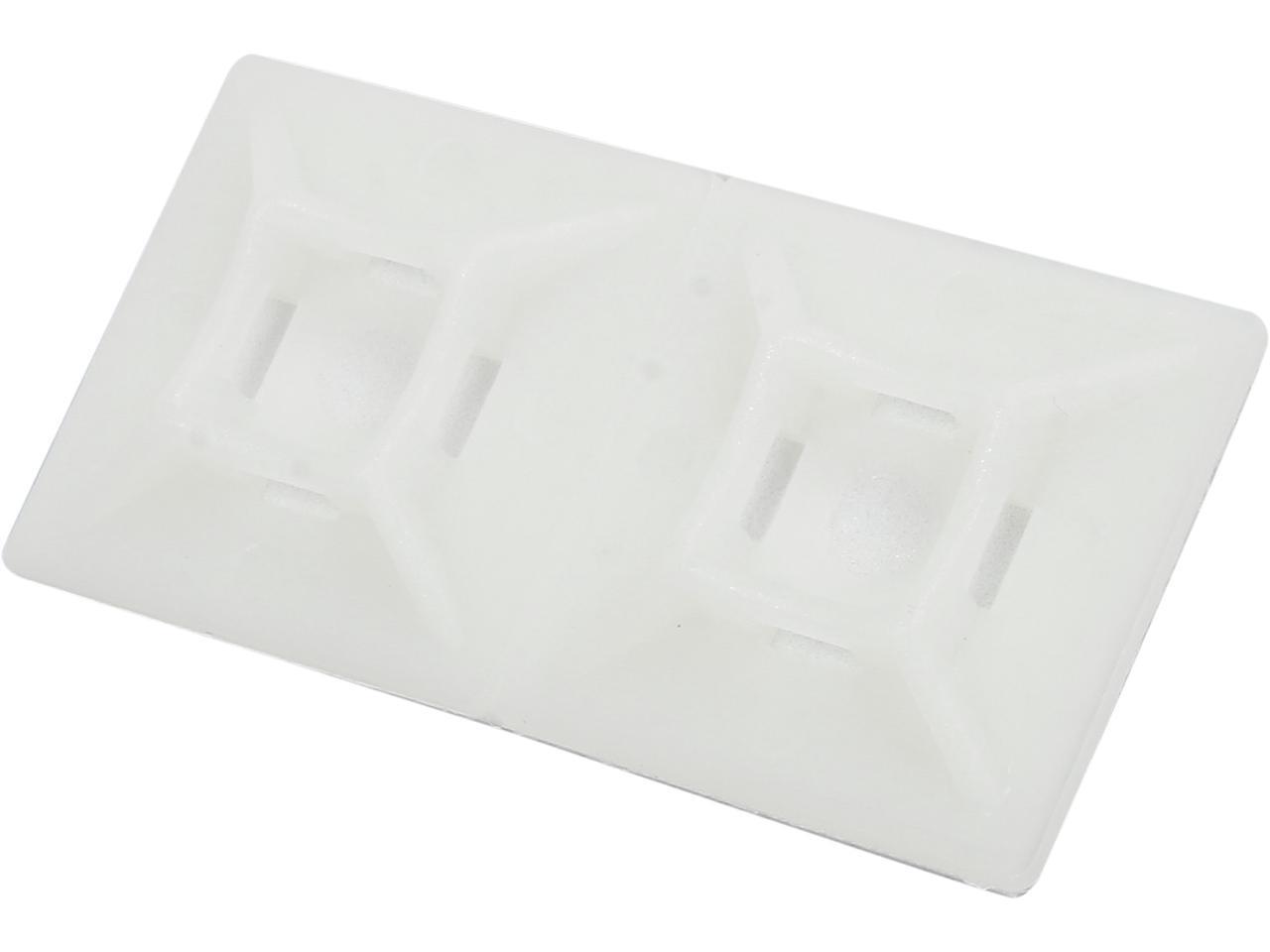 StarTech HC102 Self-adhesive Nylon Cable Tie Mounts - Pkg of 100