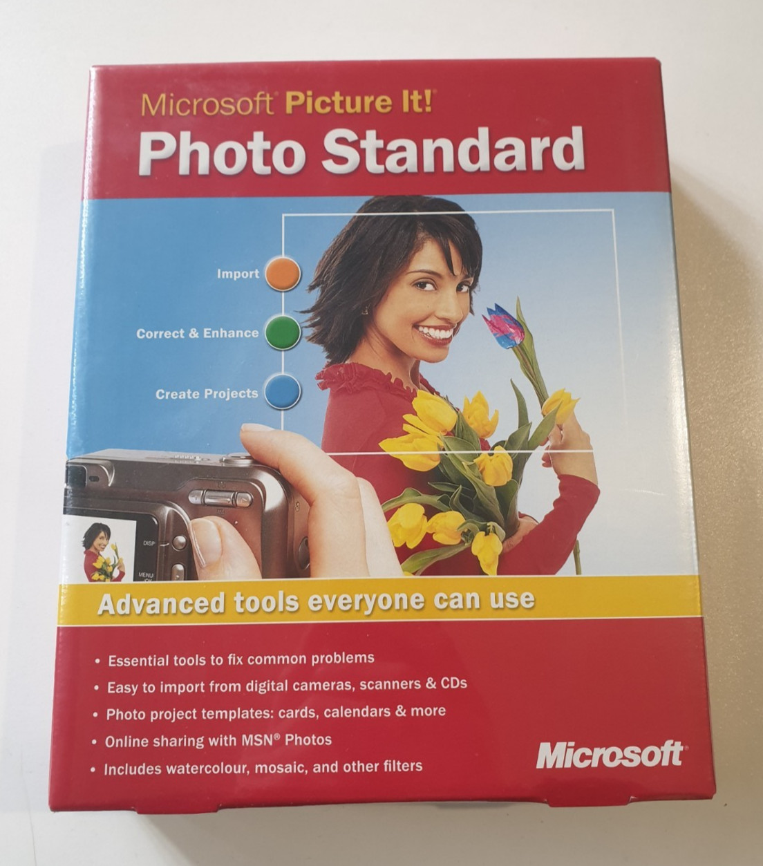 Microsoft Picture It Photo Standard Version 7.0 NEW SEALED