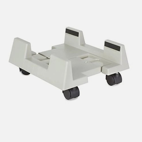Rolling computer CPU Stand - Heavy Duty Adjustable Width- SYBA SY-ACC65009