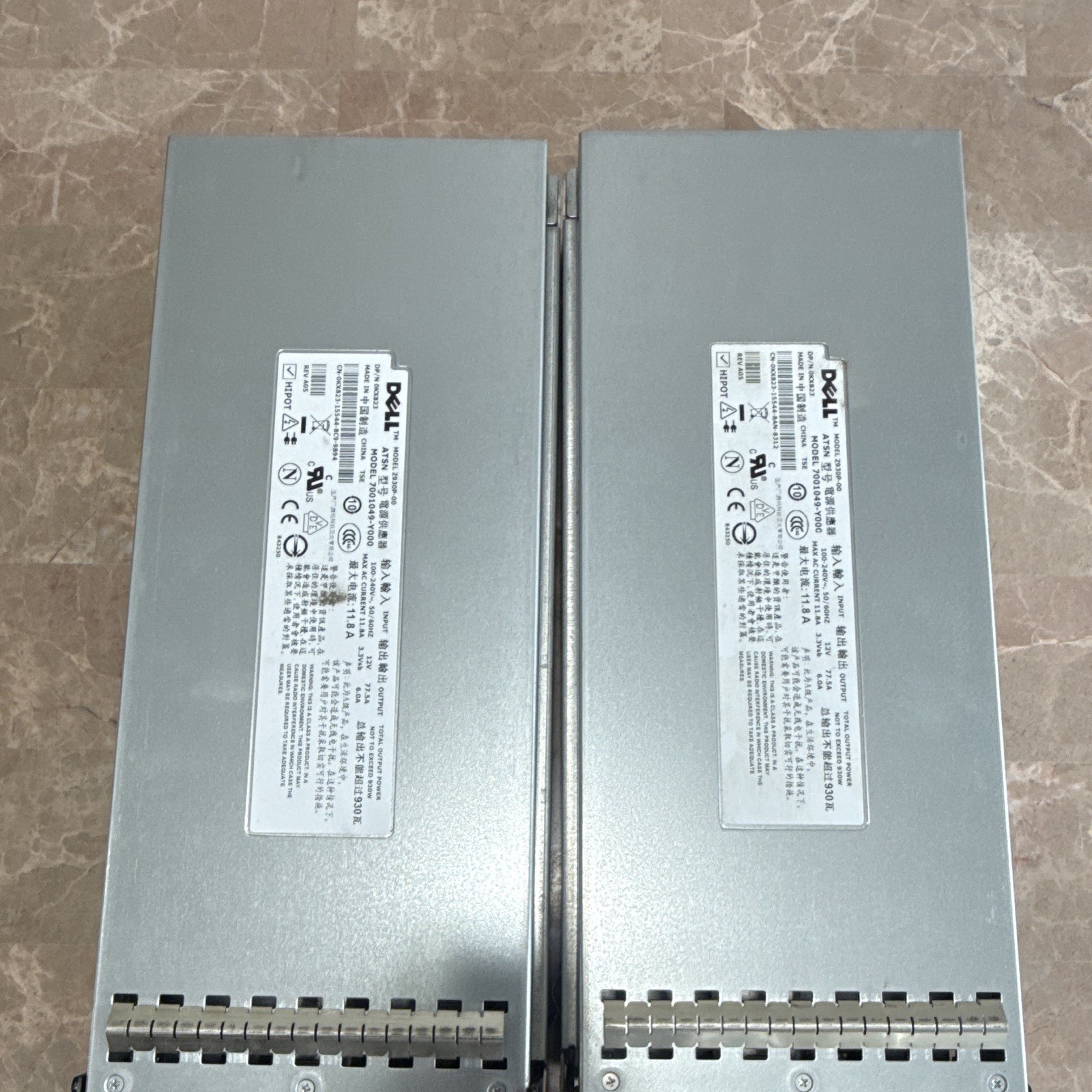 Dell PowerEdge Z930P-00 930W Hot Plug Server Power Supply IEC C14