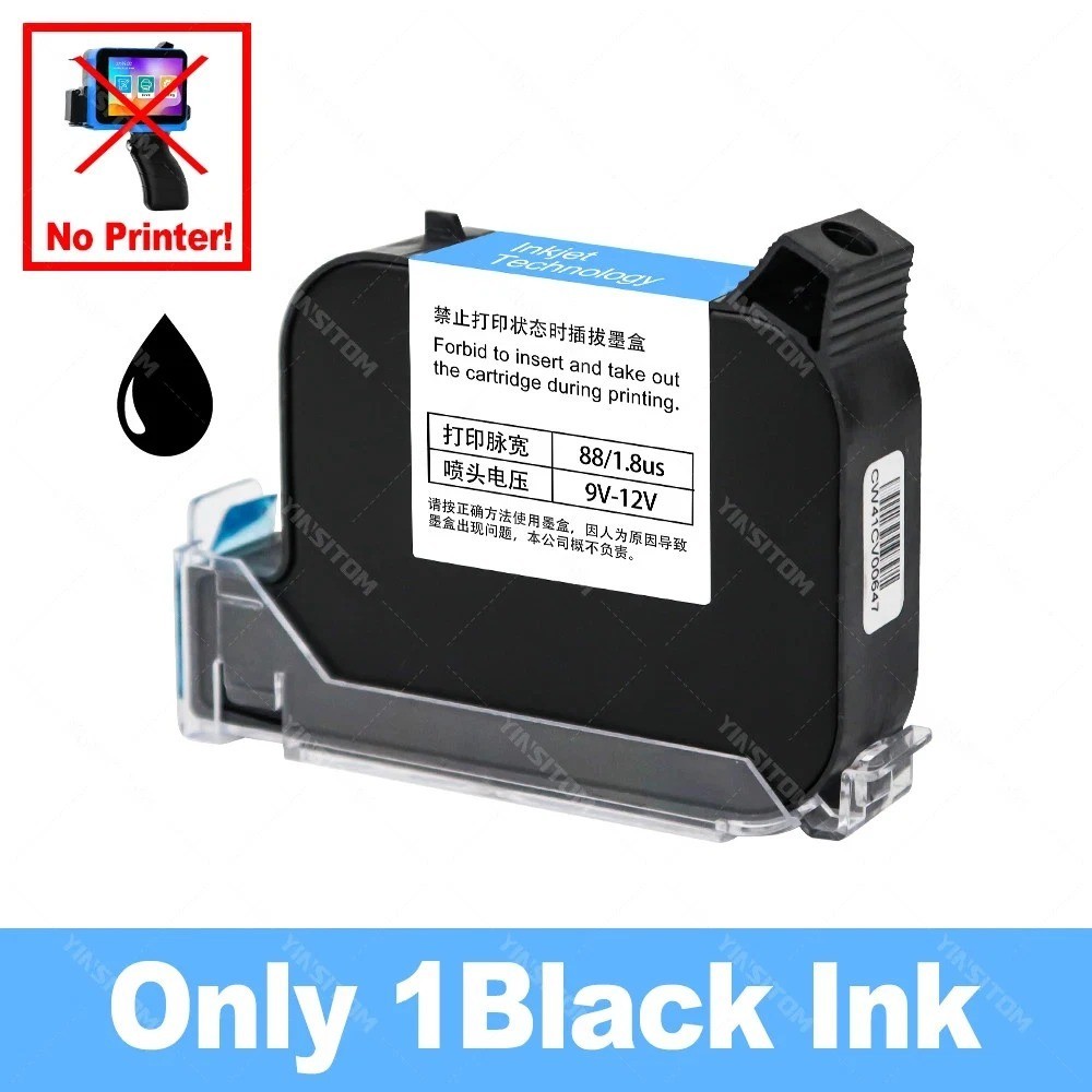 Portable Handheld Inkjet Printer 12.7mm HD Touch Screen 28 Languages