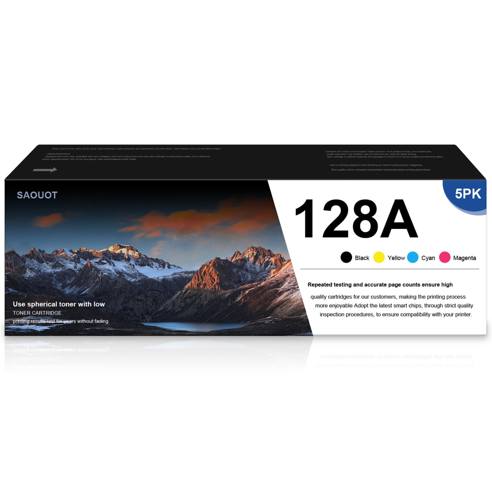 128A Toner Cartridge Replacement for HP CE320A CE321A CE322A CE323A CP1525n
