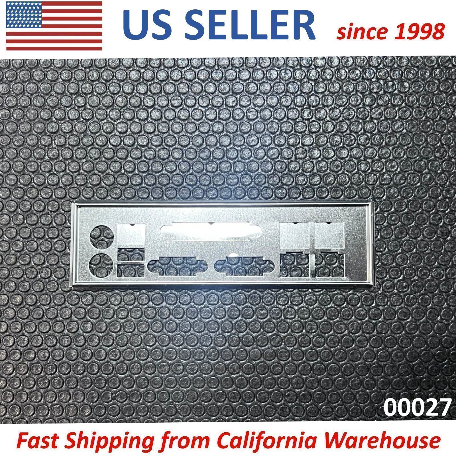 IO Shield Server Motherboard for SuperMicro MCP-260-00027-0N X9SRL X9SRL-F Plate