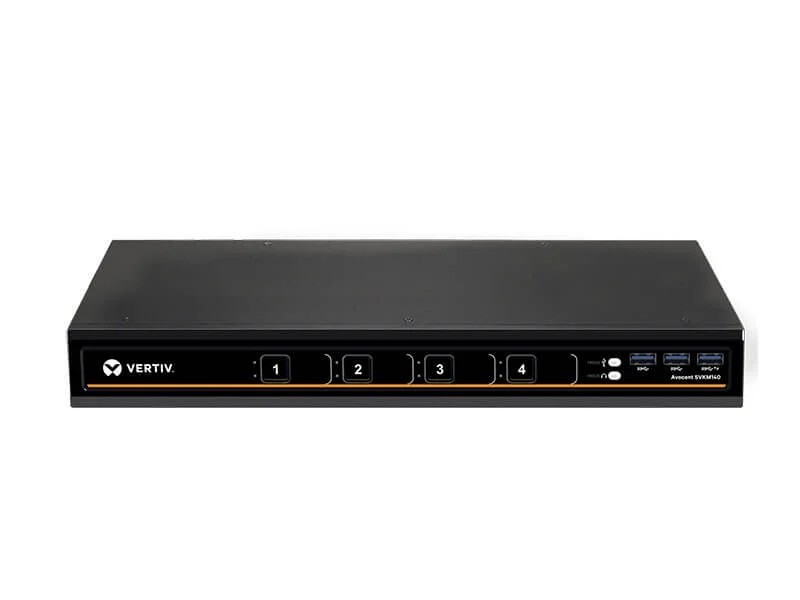 AVOCENT SVKM140-001 SwitchView 4-Port Desktop KVM Switch - 13 USB Ports