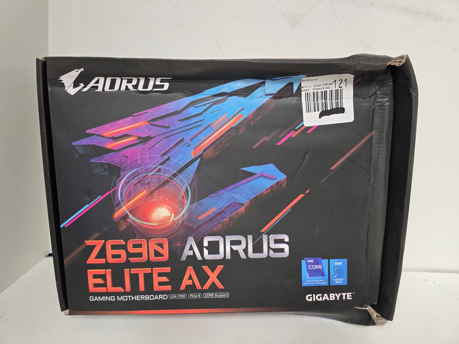 GIGABYTE Z690 AORUS ELITE AX DDR5 LGA 1700 ATX Motherboard (Brand New)