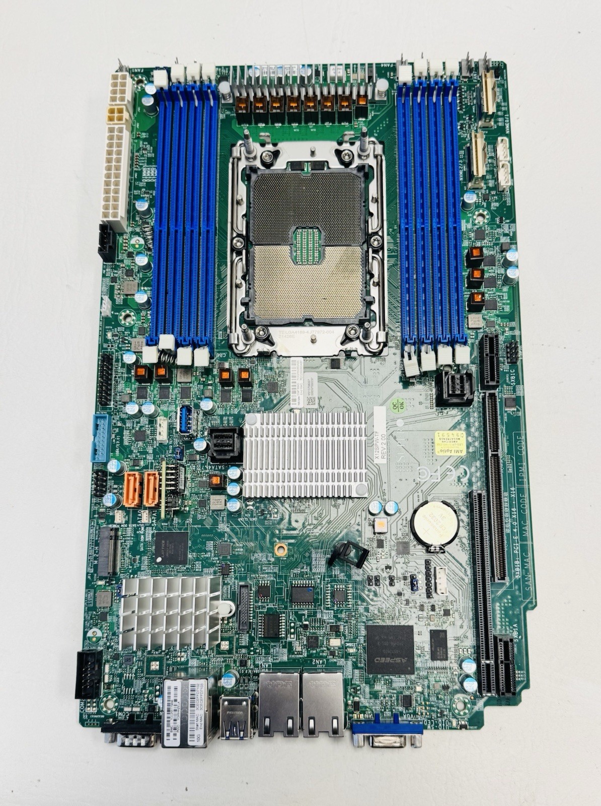 *AS/IS BENT PINS* Supermicro MBD-X12SPW-TF Proprietary Server Motherboard