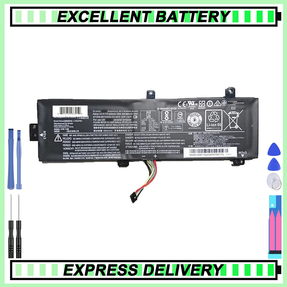 L15L2PB4 Battery For Lenovo IdeaPad L15C2PB7 L15M2PB3 L15L2PB2 L15M2PB4
