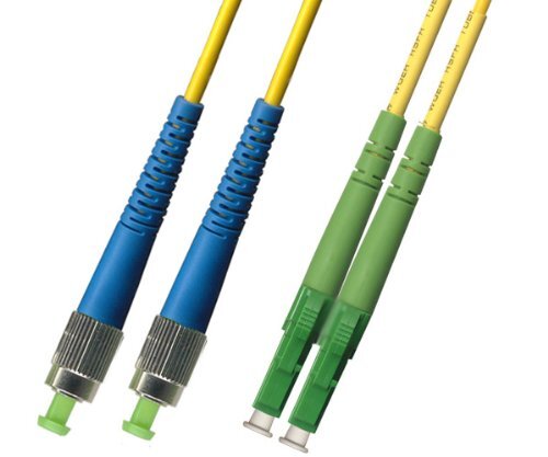 5M Singlemode Duplex Fiber Optic Cable 9/125 FC UPC LC APC Patch Cable Network