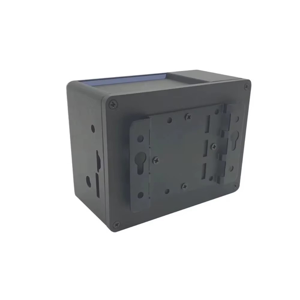 MiiBestOD Metal Case for RADXA ROCK 5C SBC, Black/Gray, Case Only