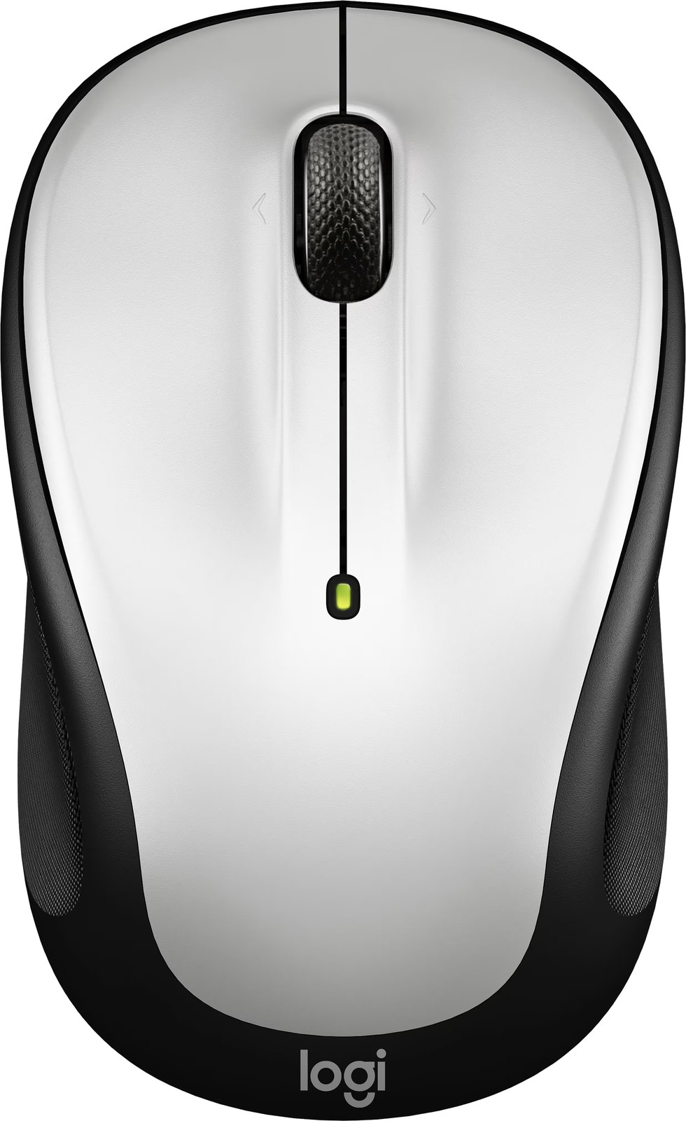 Logitech - M325S Wireless Optical Compact Ambidextrous Mouse - Pale Gray 910-007