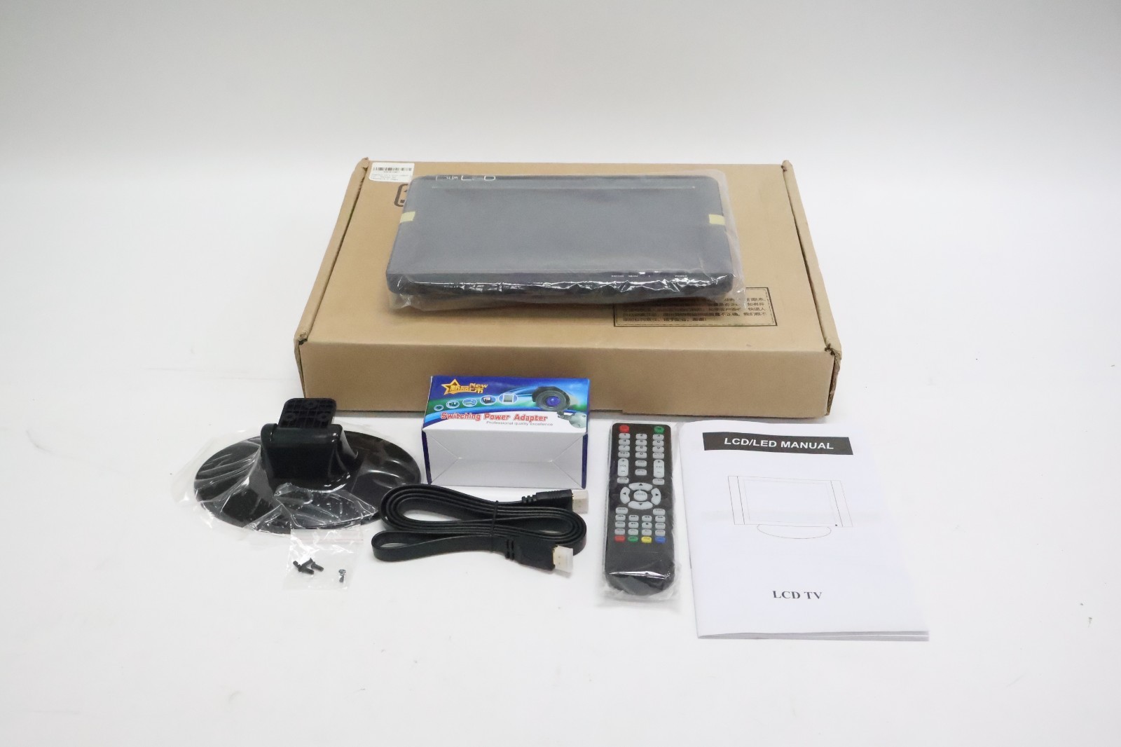 Eyoyo 10.1 Inch 1080P HD LED Monitor with Remote Control Stand Open Box Set