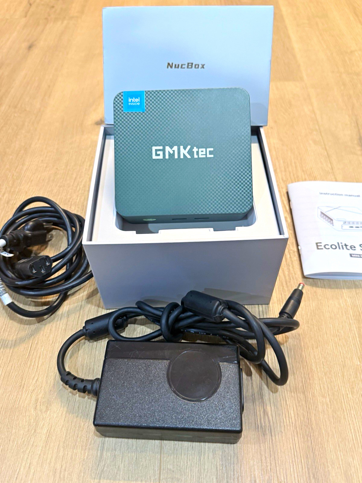 GMKtec NucBox G3 Plus Green Mini PC Desktop Wi-Fi Bluetooth USB-C HDMI