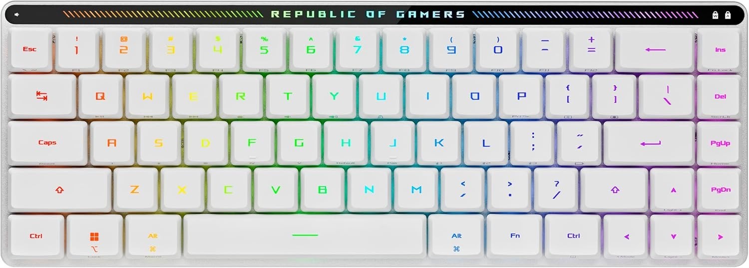 ASUS ROG Falchion RX Low Profile 65% wireless gaming keyboard
