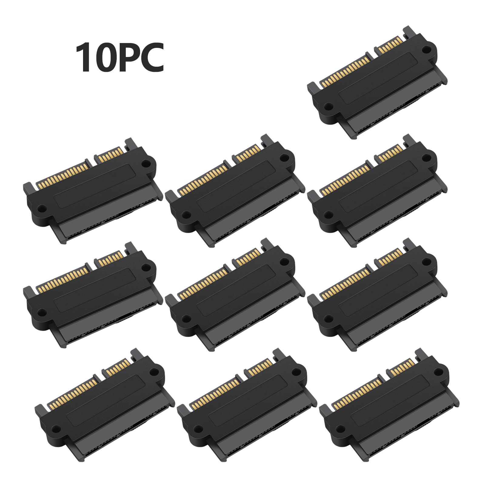 1/5/10PCS SAS To SATA 22 Pin Male Converter HDD Hard Disk Adapter SFF-8482e7
