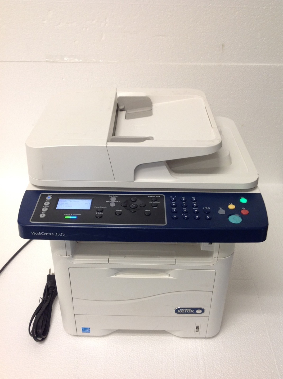 Xerox WorkCentre 3325 Multifunction Printer 256MB w/ Toner, 24k Pages Printed