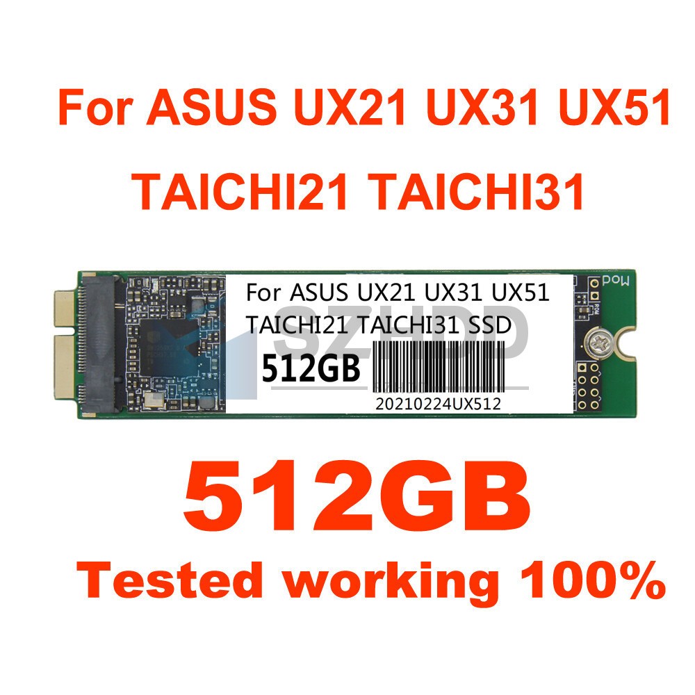 REPLACE ADATA 512GB SSD XM11-V2 for ASUS UX21 UX31 UX21A UX31A UX31 Laptop NEW