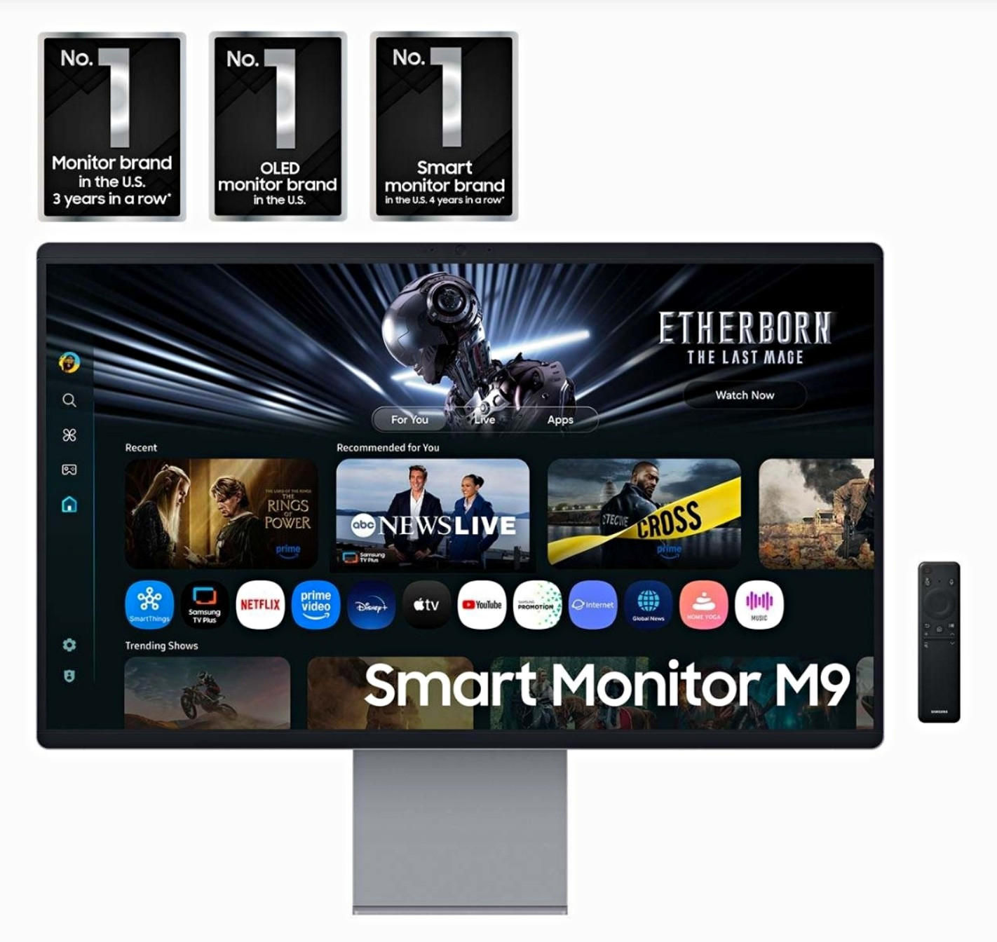 Samsung Smart Monitor M9 M90SF 32" OLED 4K 165Hz G-Sync S32FM902SN
