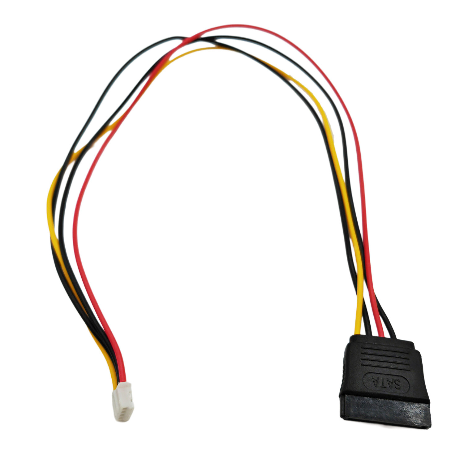 Mini 4 Pin PH 2.0mm Female to 15 Pin SATA Female HDD Power Supply Adapter Cable