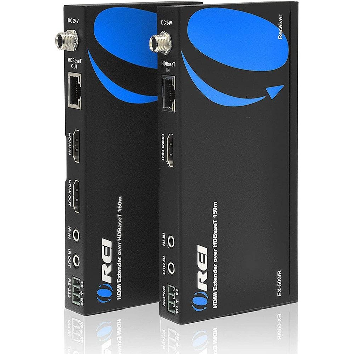 OREI 1080p HDBaseT HDMI Extender over Cat5e/6 Ethernet LAN cable - Up to 500 ...