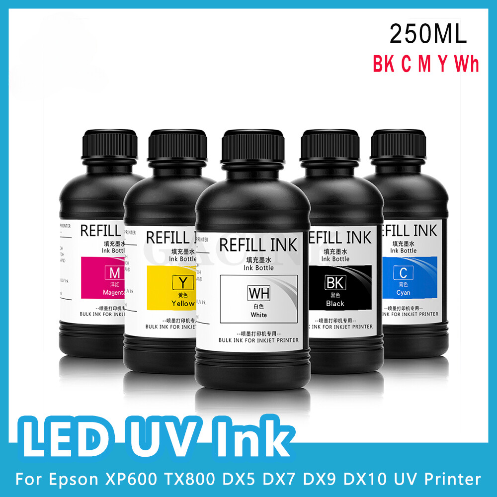 1set LED UV Ink For Eps L800 L805 L1800 R280 R290 R330 1390 1400 1410 Printhead