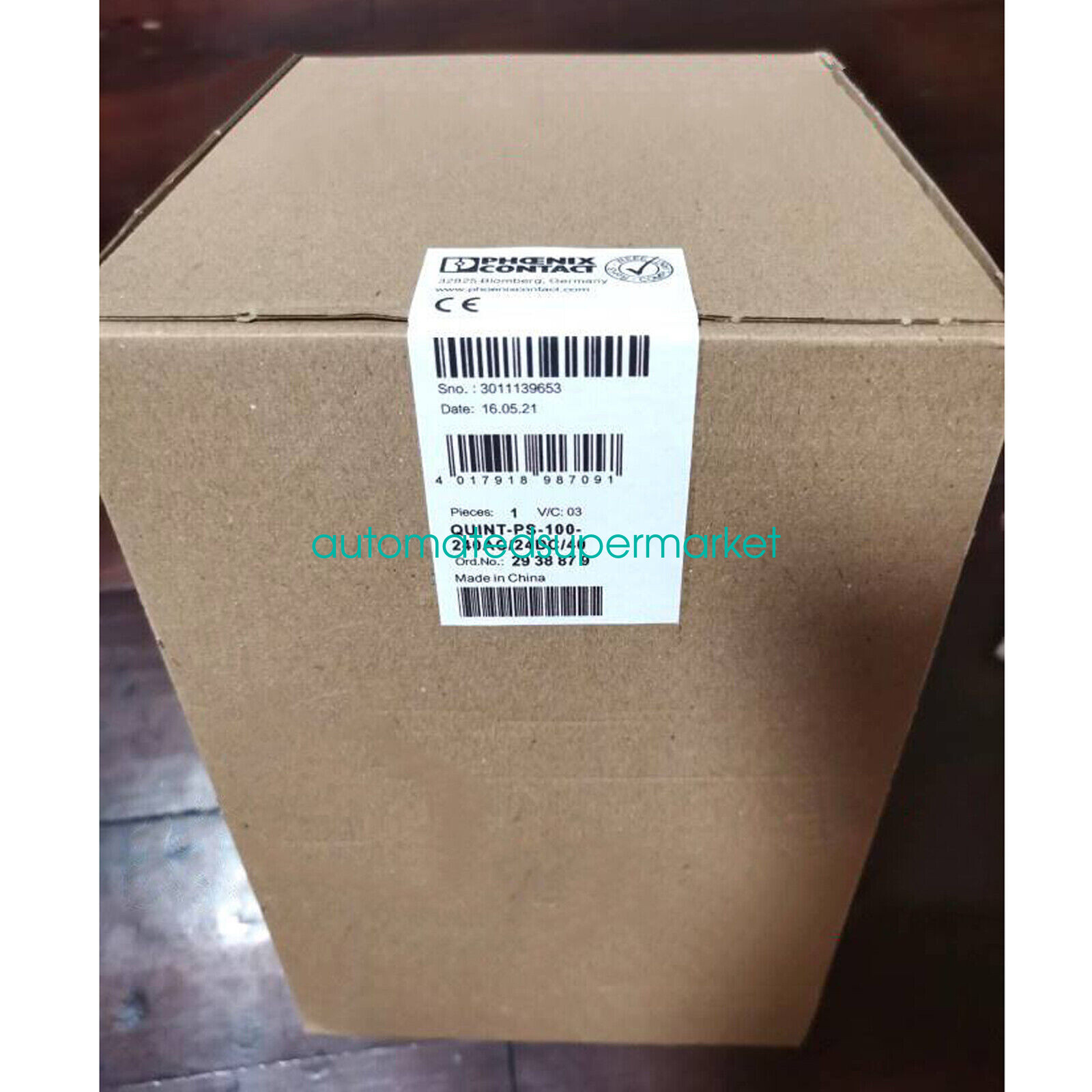 1PC NEW PHOENIX CONTACT 2938879 QUINT-PS-100-240AC/24DC/40 Shipping by DHL/FedEX