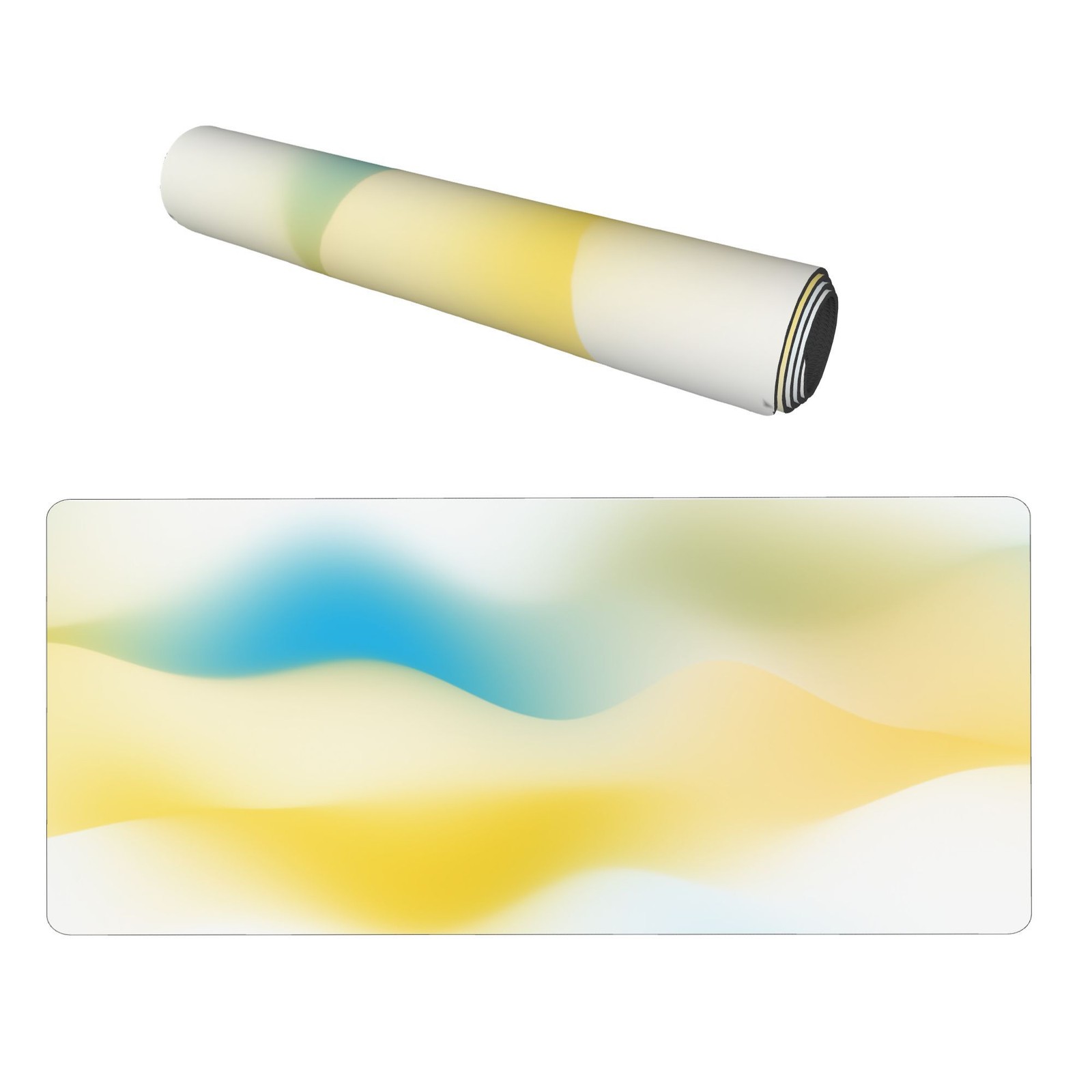 Abstract Beautiful Charming Splendid 9803 1pc Extended Mouse Pad for Daily Des