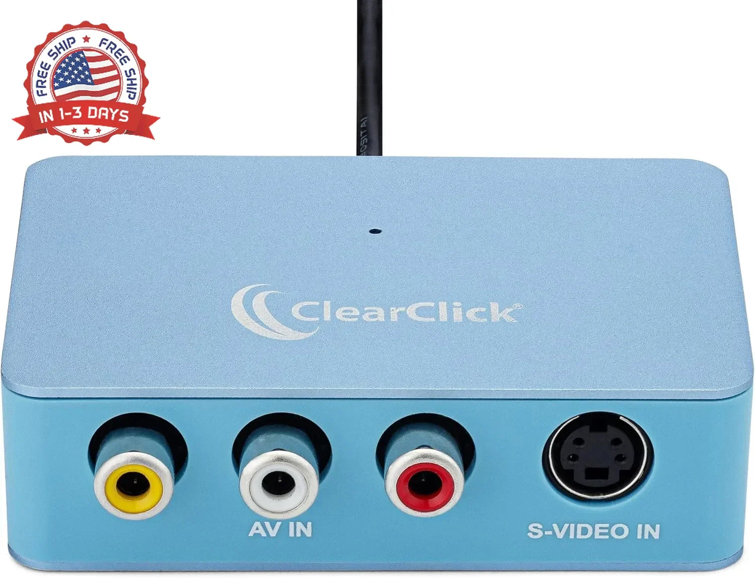 Video to USB Lite - USB Audio Video Capture Device - Input AV, RCA, S-Video, VCR