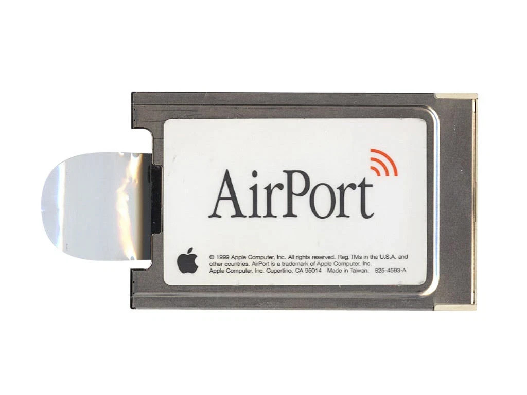 APPLE POWERBOOK IBOOK iMAC eMAC G3 AIRPORT WIFI WIRELESS CARD PC24-H 802.11b
