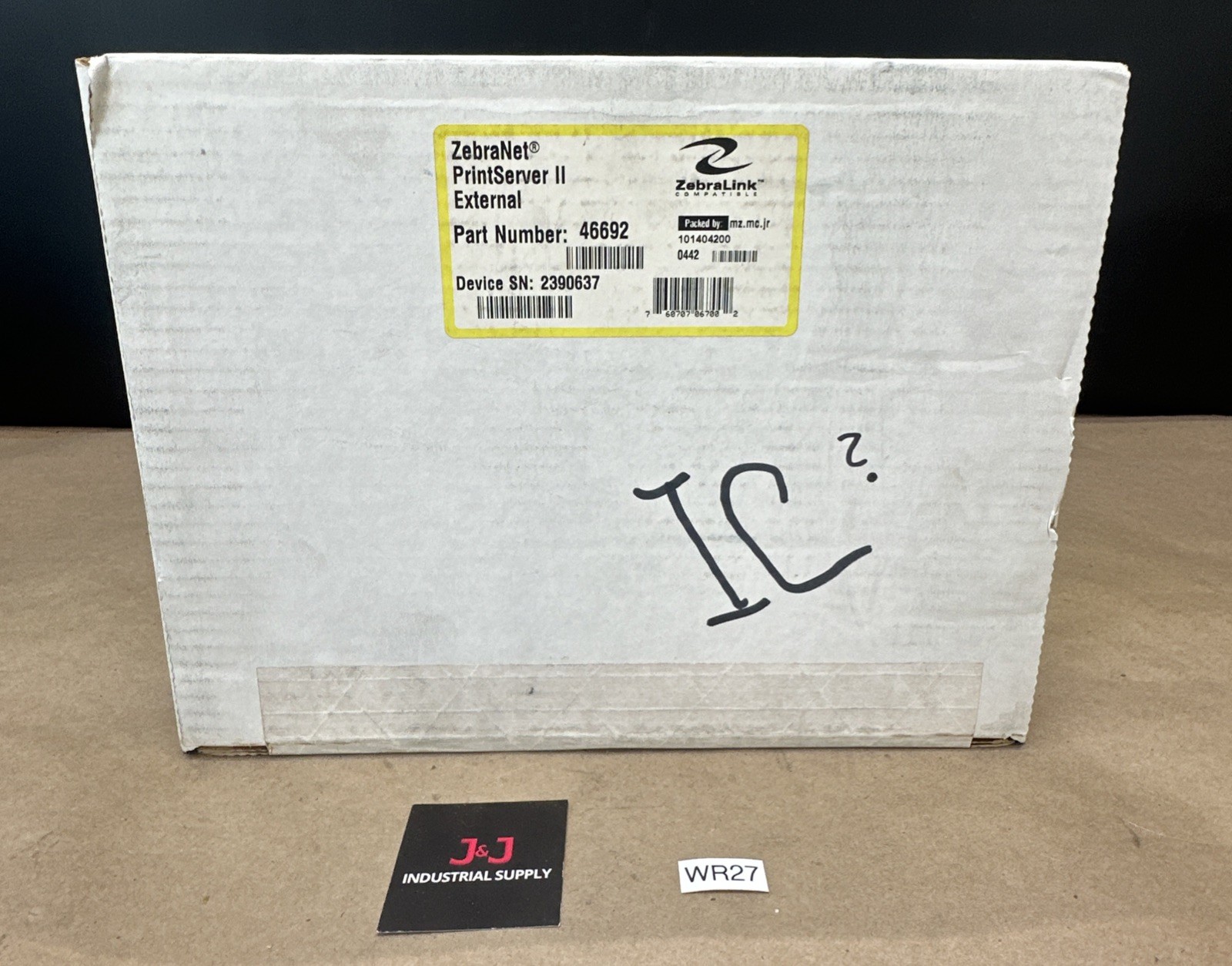 NEW SEALED- ZebraLink ZebraNet PrintServer II External 46692 + FAST SHIPPED 🇺🇸