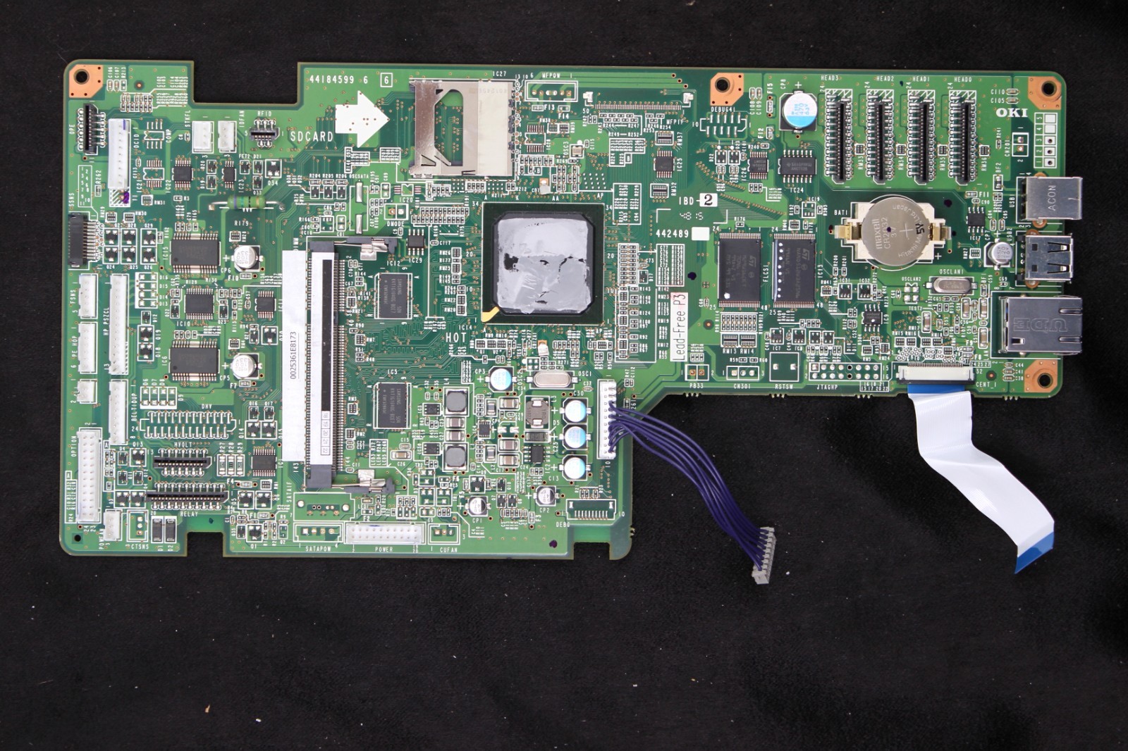 Oki 44248909 PCB: IBD-2 PU/CU- C711 Main Board PCB