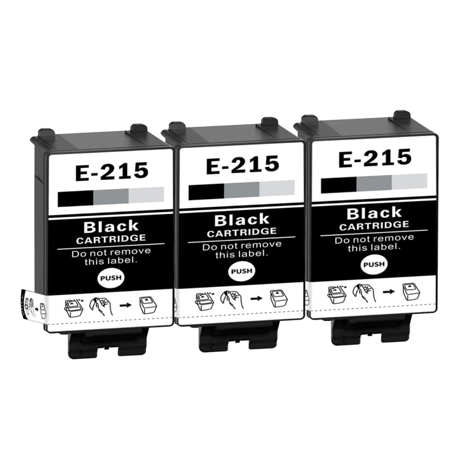 High Yield Compatible T215 Black Ink Cartridges for WF-100 & WF-110 Printers