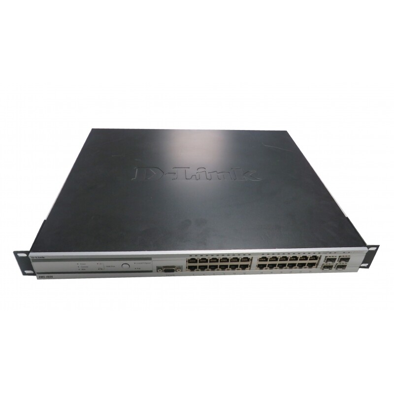 D-Link DWS-4026 Managed 24-Port Unified Wireless Controller PoE Gigabit Switch