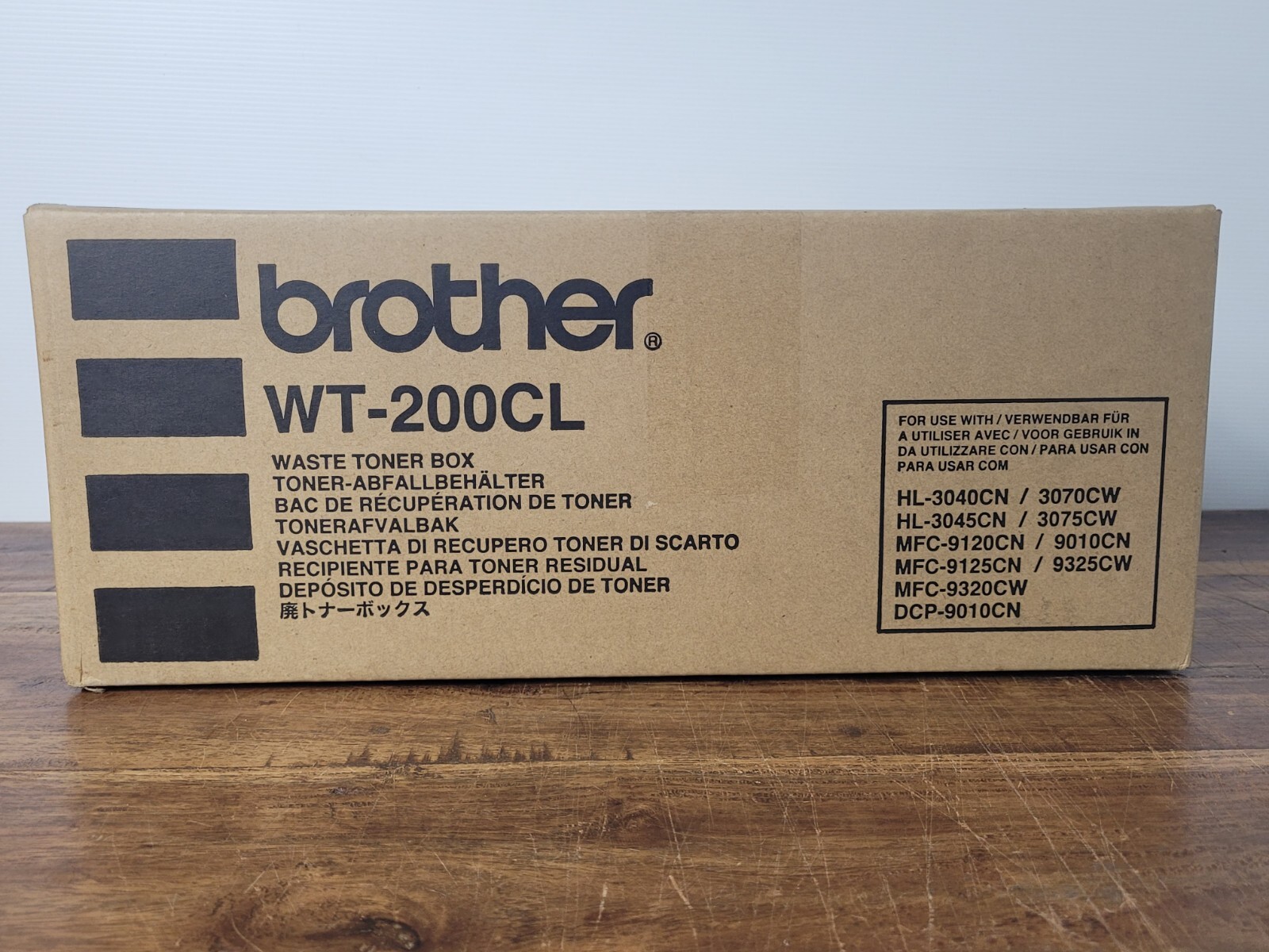 Brother WT-200CL Original Waste Toner Box HL & MFC Genuine OEM BRAND NEW SEALED 