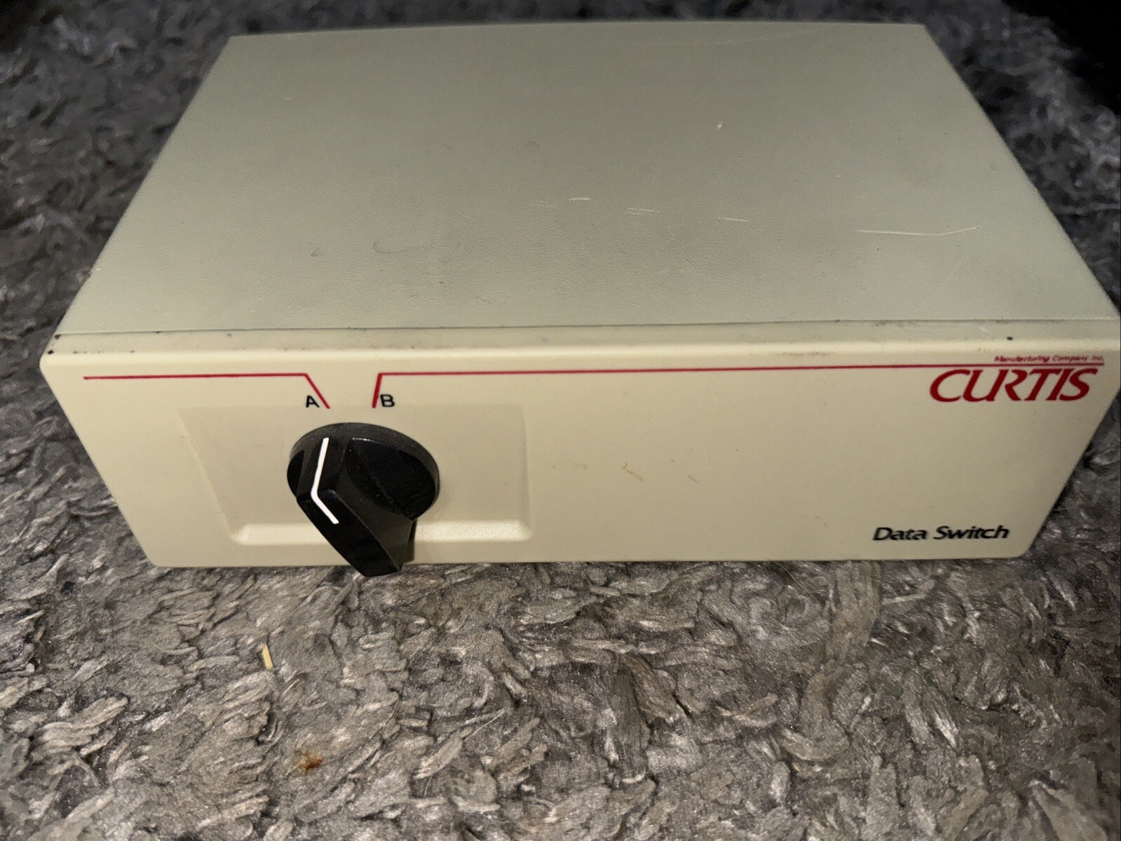 Vintage Curtis DS-2 2 Channel Parallel 36 Pin Centronics Data Switch AA74