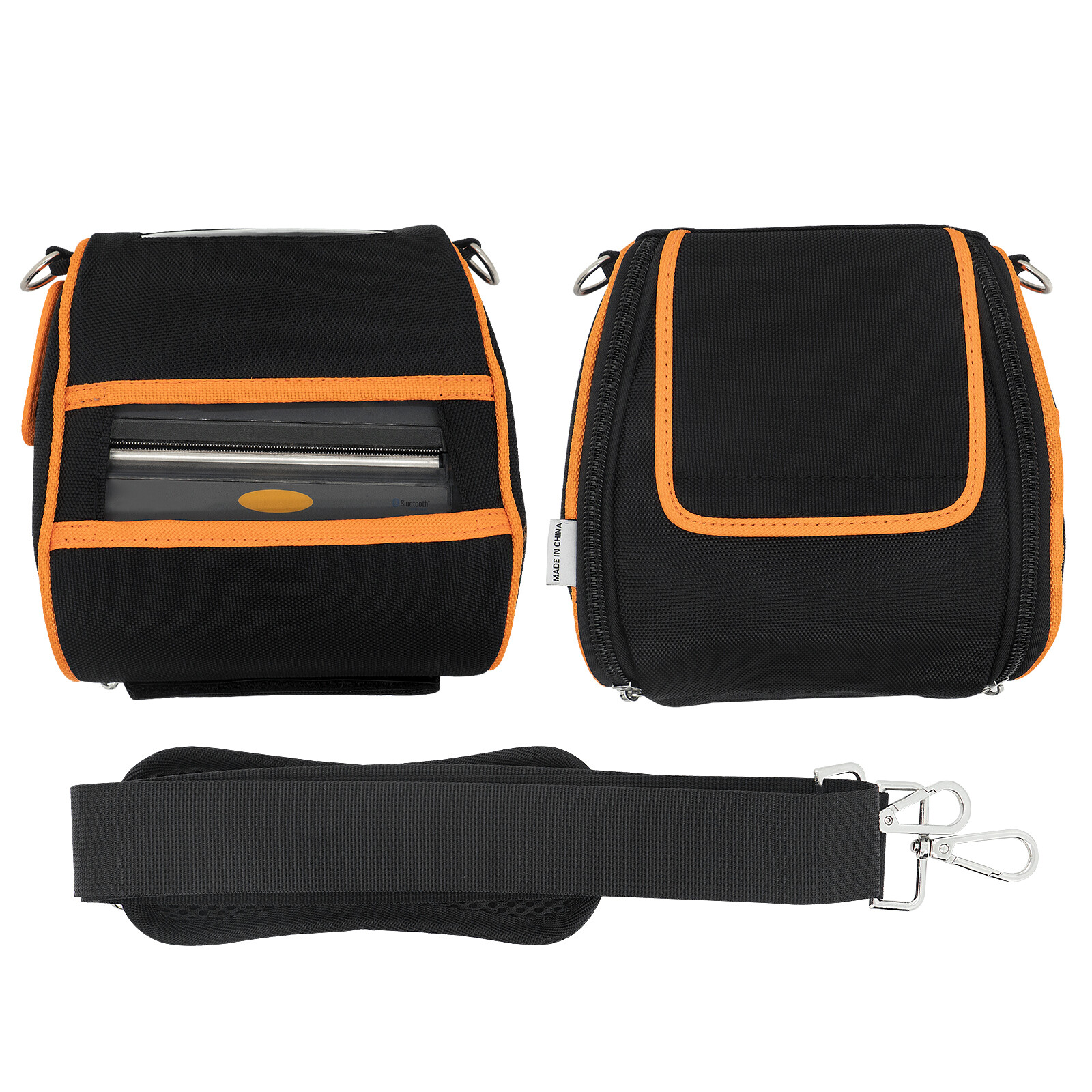 For ZEBRA Bag ZQ520 ZQ521 Label Printer Shoulder Belt Holster Carrying Case US